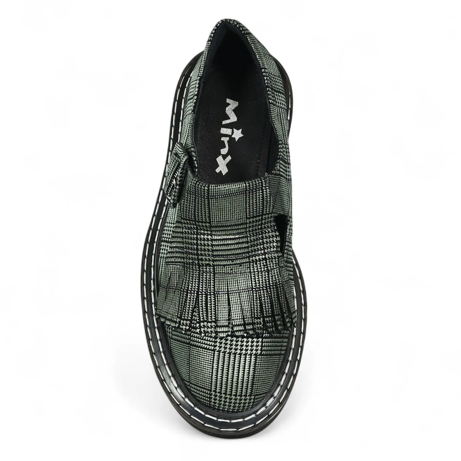 37 SAMPLE - CAMEO FRINGE/GREEN TARTAN - Image 2