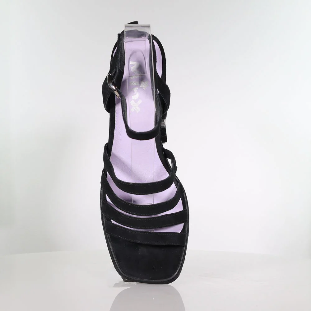 37 SAMPLE - MONET/BLACK SUEDE - Image 2