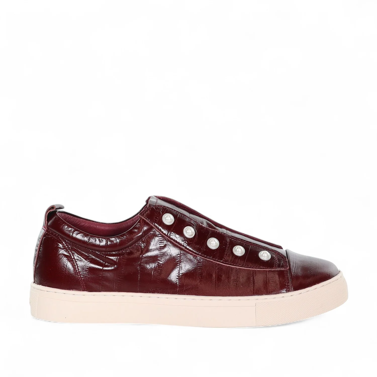Pearla - Leather Slip On Sneaker - Image 14