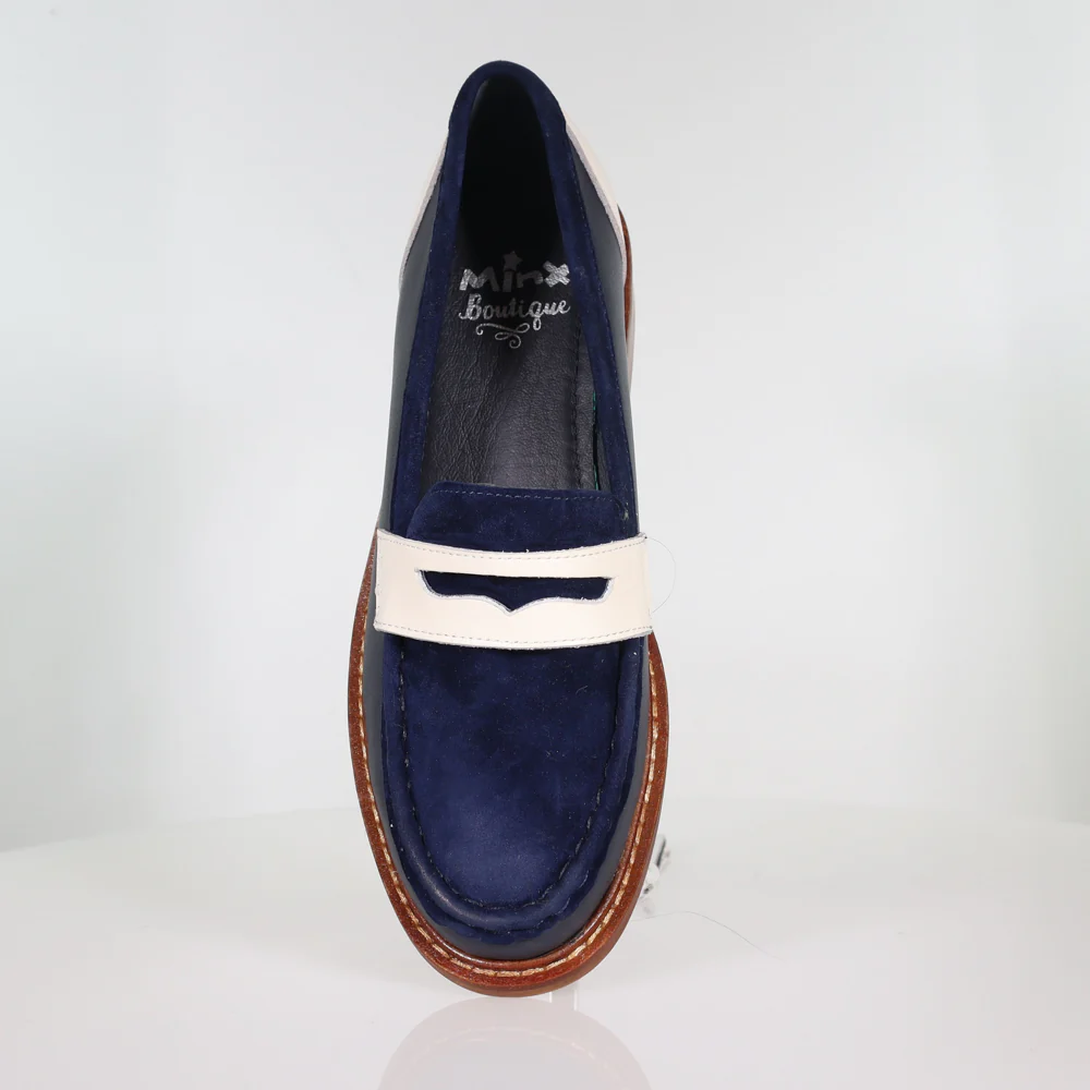 37 SAMPLE - PRESLEY/NAVY IVORY COMBO - Image 2