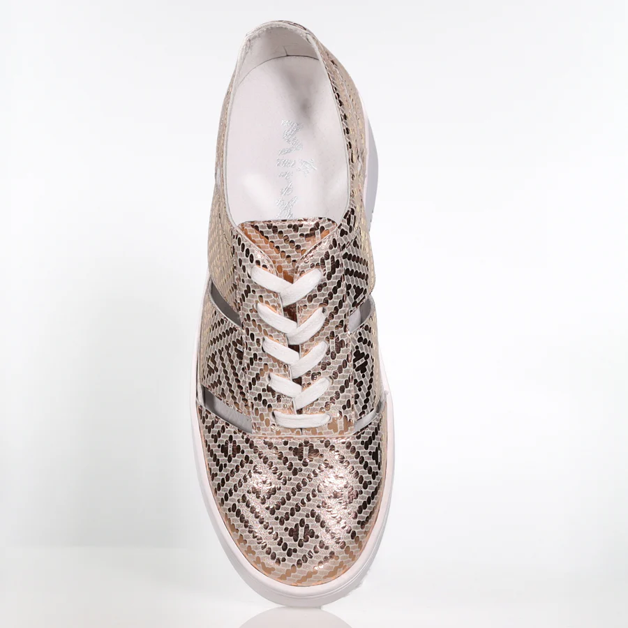 37 SAMPLE -WHISPER/GOLD PEBBLE METALLIC - Image 2