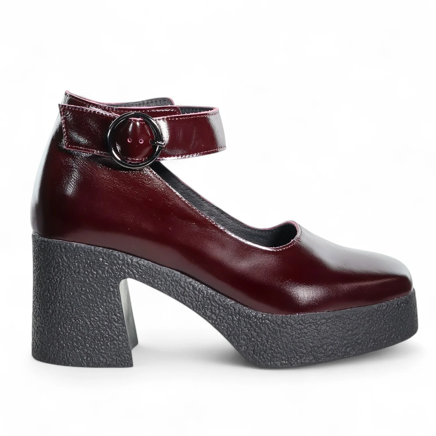 Billie - Leather Platform Heel - Image 10