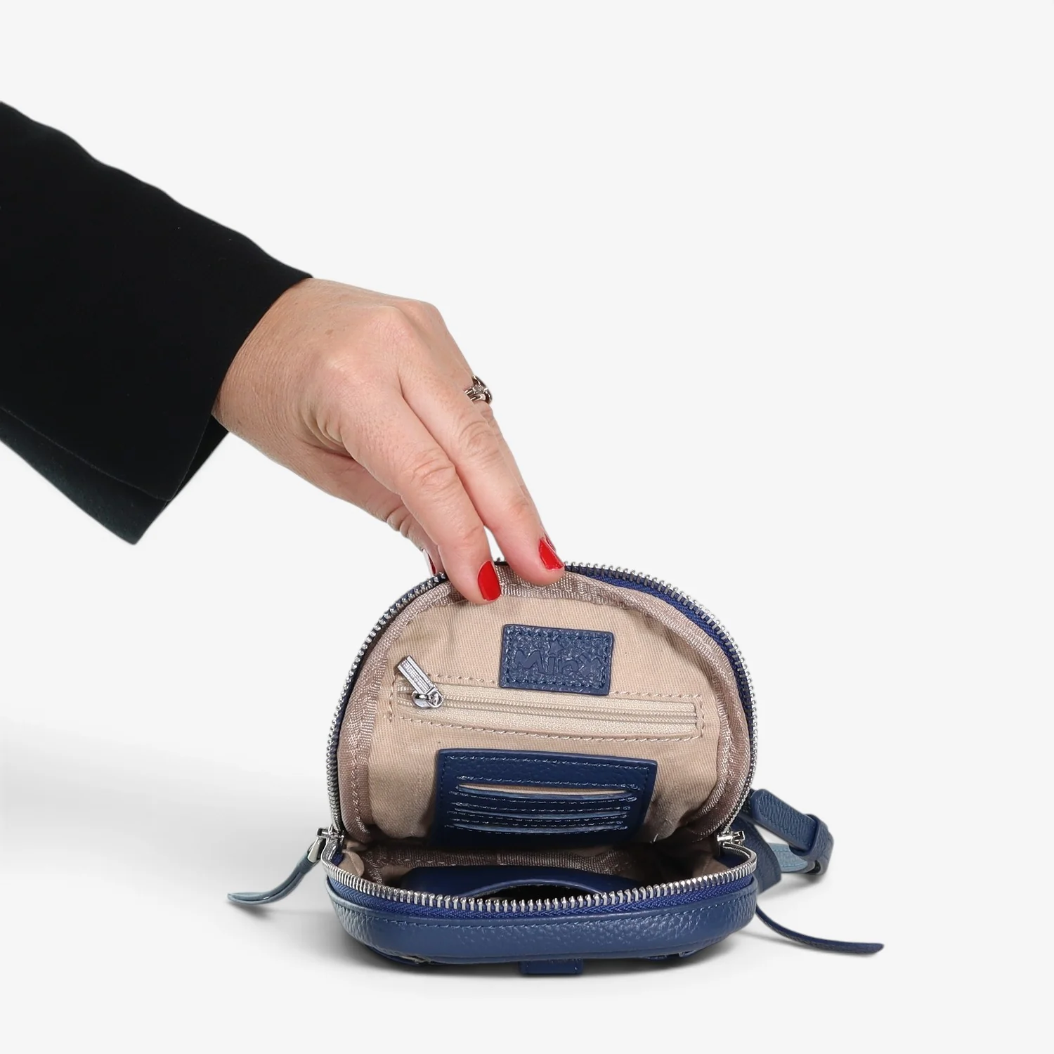 Dial Up Jet Setter - Leather Crossbody Phone Bag - Image 33