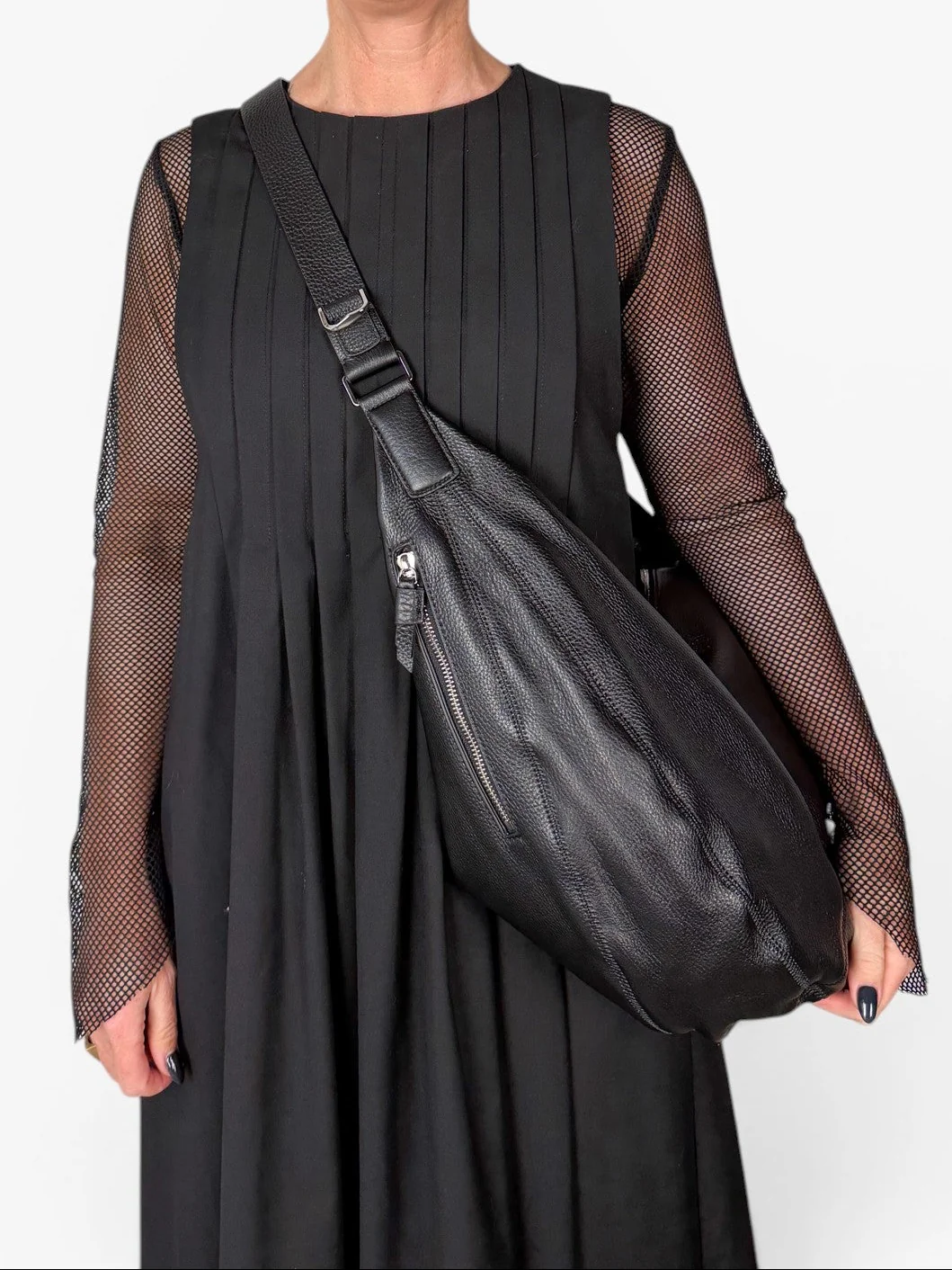 FORTUNE COOKIE - Leather Crossbody Sling Bag - Image 2
