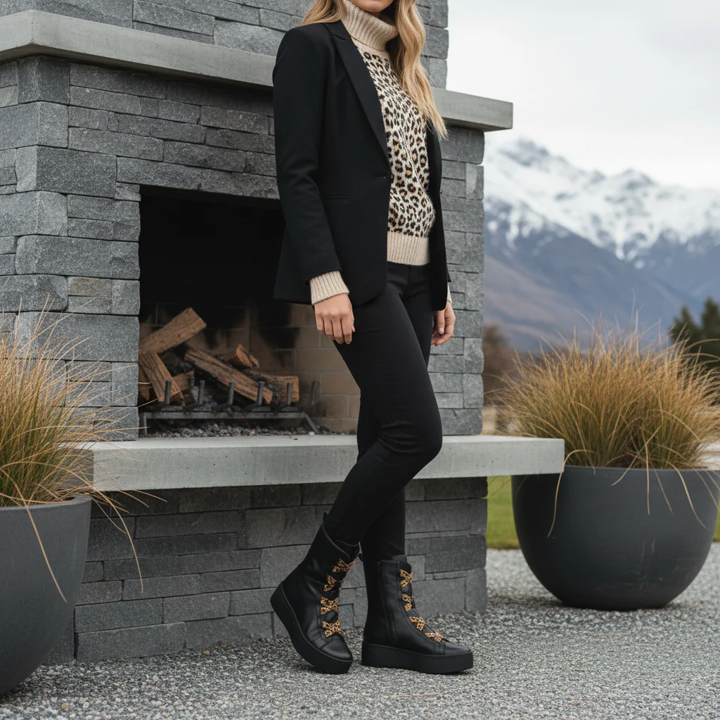 Katerina Platform sneaker boot - Image 22