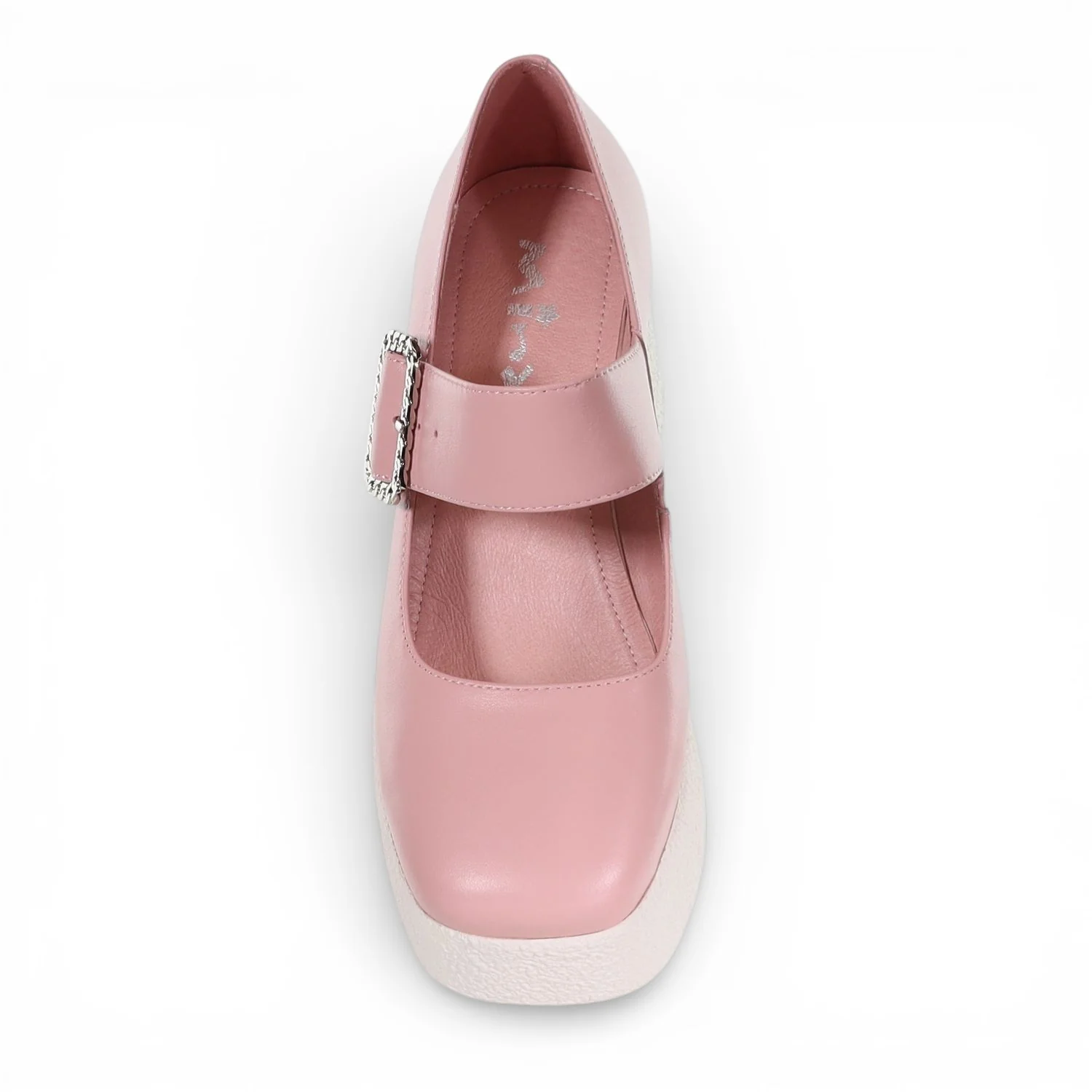 Minnie - Leather Mary Jane Platform Heel - Image 6