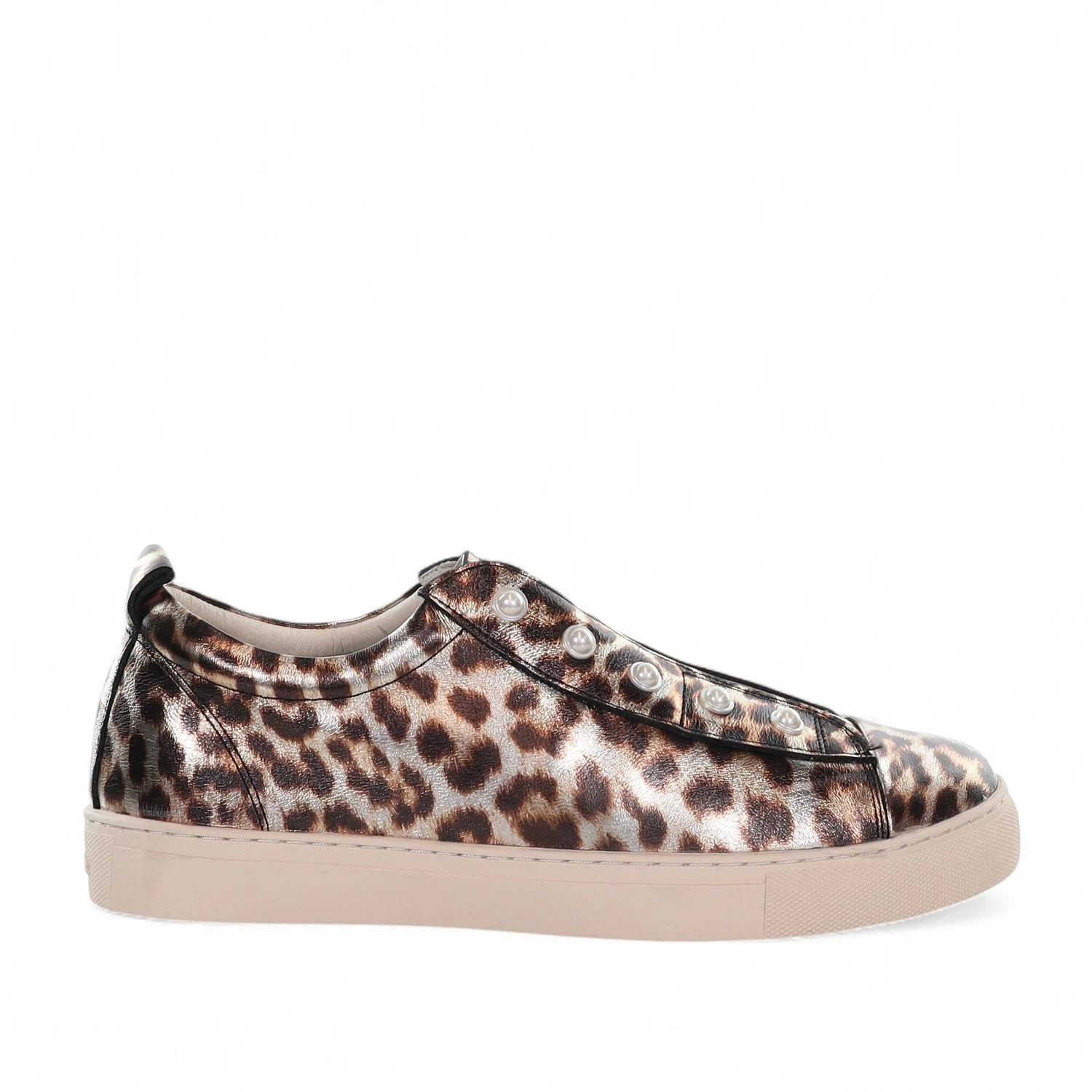 Pearla - Leather Slip On Sneaker - Image 12
