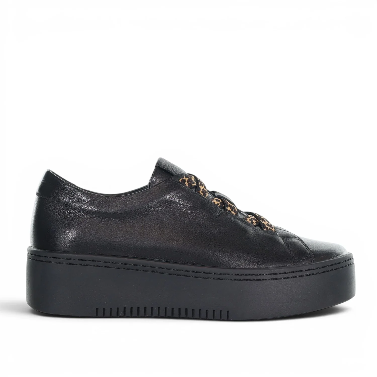 Trina - Leather Platform Sneaker